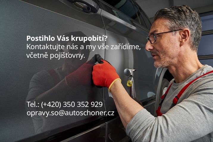 Krupobití - servis