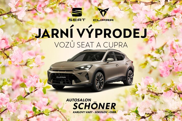 Jarní výprodej vozů SEAT & CUPRA