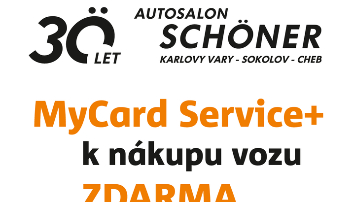 Kupte si u nás svůj prověřený ojetý vůz a získáte MyCard Service+ ZDARMA